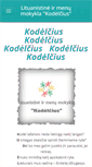 Mobile Screenshot of kodelcius.com
